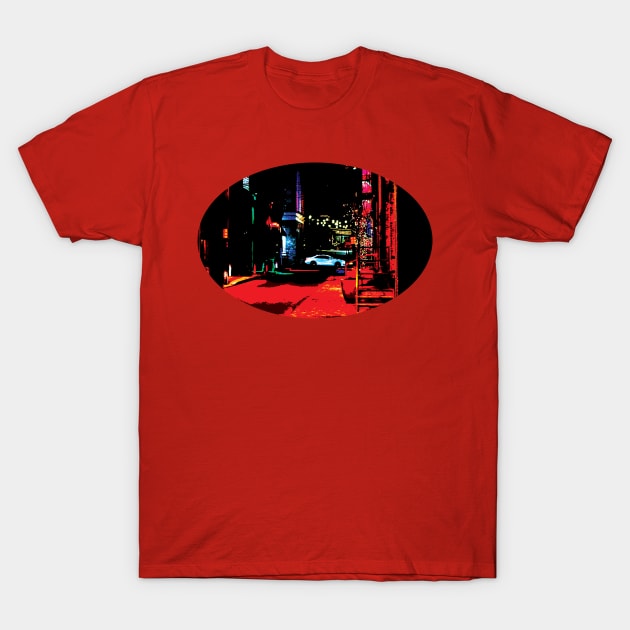 lit up city T-Shirt by rclsivcreative